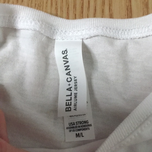 New Hooters Crop Top Liteweight Soft Stretchy Xs/Small & Medium/Large - Picture 3 of 5